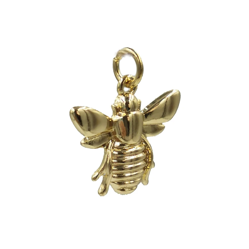 Charmalong™ 14K Gold Plated Bee Charm by Bead Landing™