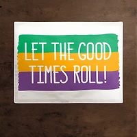 Let Good Times Roll Mardi Gras Placemat