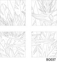 Birds of Paradise Paint-by-Number Gallery Mini Kit by Artist's Loft®