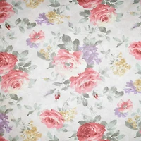 Darice® Cream Rose Floral Cotton Fabric