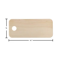 Good Wood by Leisure Arts® 2-Piece Rectangle Wood Cutting Board Set