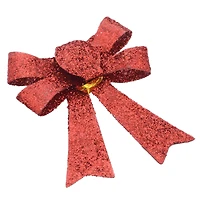 Mini Red Glitter Bows, 6ct. by Ashland®