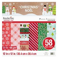12" x 12" Christmas Paper Pad by Recollections™