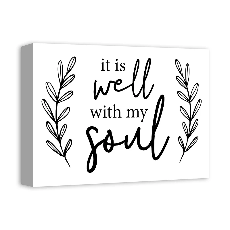 It Is Well With My Soul Canvas Art