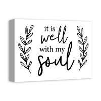 It Is Well With My Soul Canvas Art