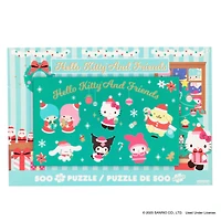Hello Kitty® & Friends 500 Piece Holiday Ornaments Puzzle