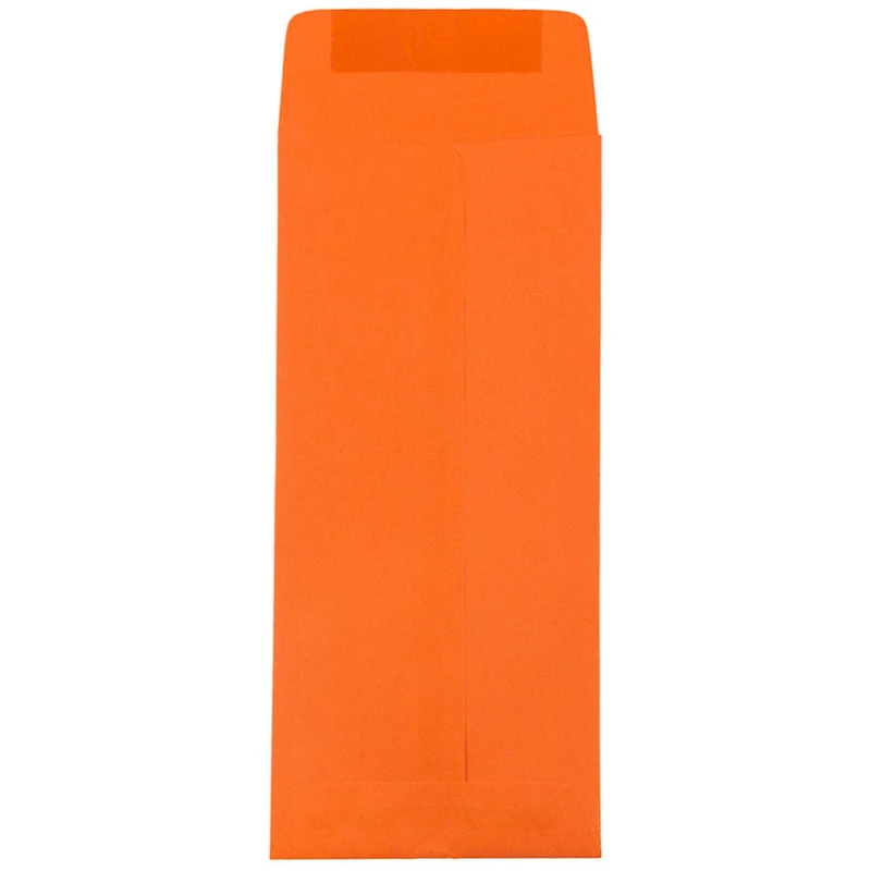 JAM Paper #10 Brite Hue Orange Policy Business Premium Envelopes, 25ct.