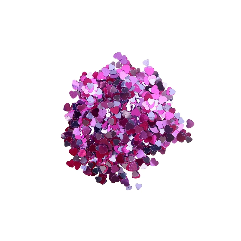 Pink & Purple Heart Shaped Glitter by Creatology™