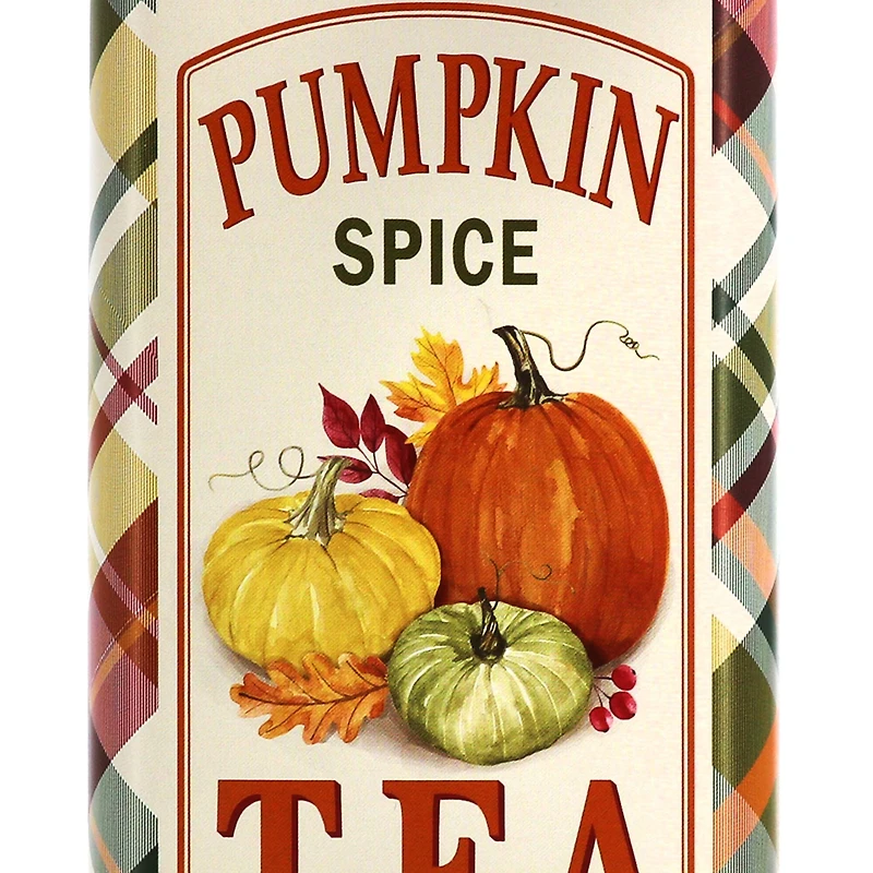 7.75" Pumpkin Spice Tea Tin Can by Ashland®