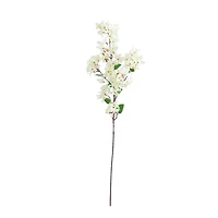 47" White Bougainvillea Flower Stems, 3ct.