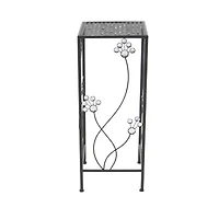 Black Metal Traditional Plantstand Set
