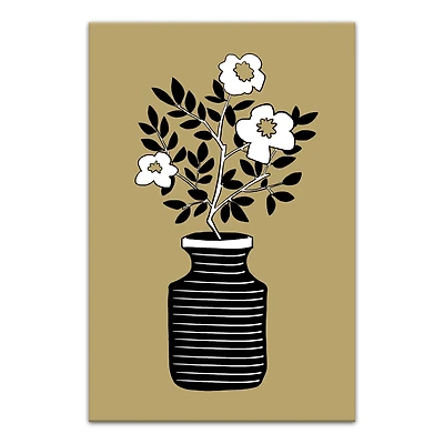 Designs Direct Boho Plant Canvas Wall Art