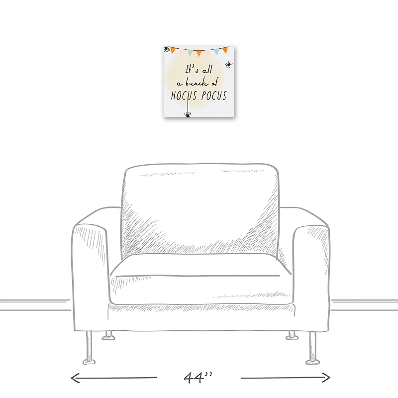 Bunch Of Hocus Pocus Canvas Wall Art