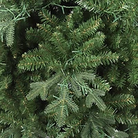 7.5ft. Pre-Lit Queensbury Fir Artificial Christmas Tree, Color Changing Cluster LED Lights