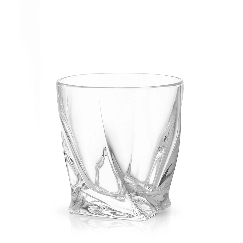 JoyJolt® 10.8oz. Atlas Crystal Whiskey Glasses, 2ct.