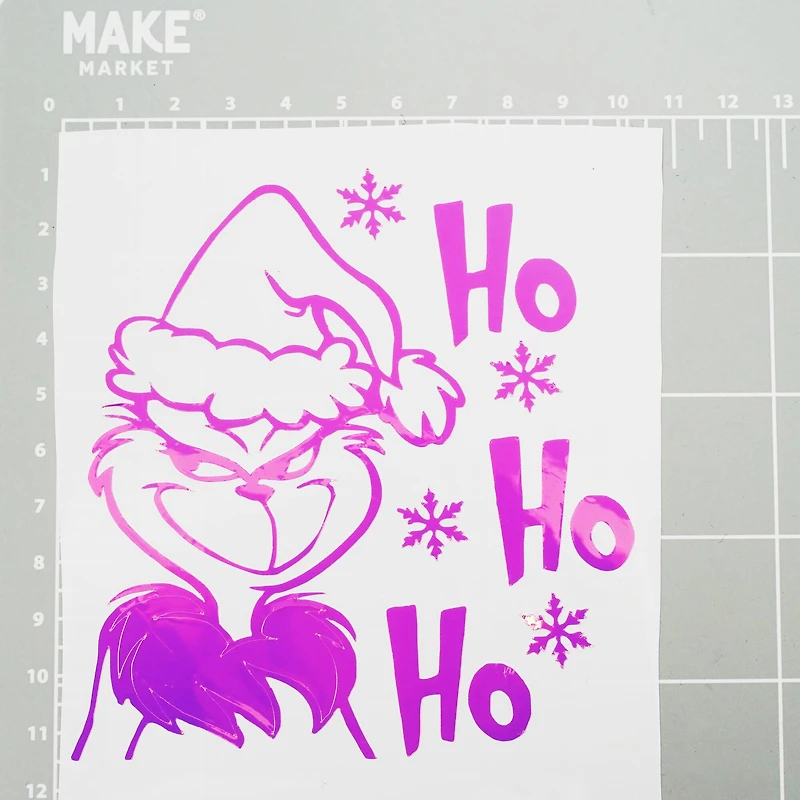 Holographic Glow-in-the-Dark Permanent Vinyl by Make Market