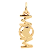 14K Gold Plated Mom Charm by Bead Landing™