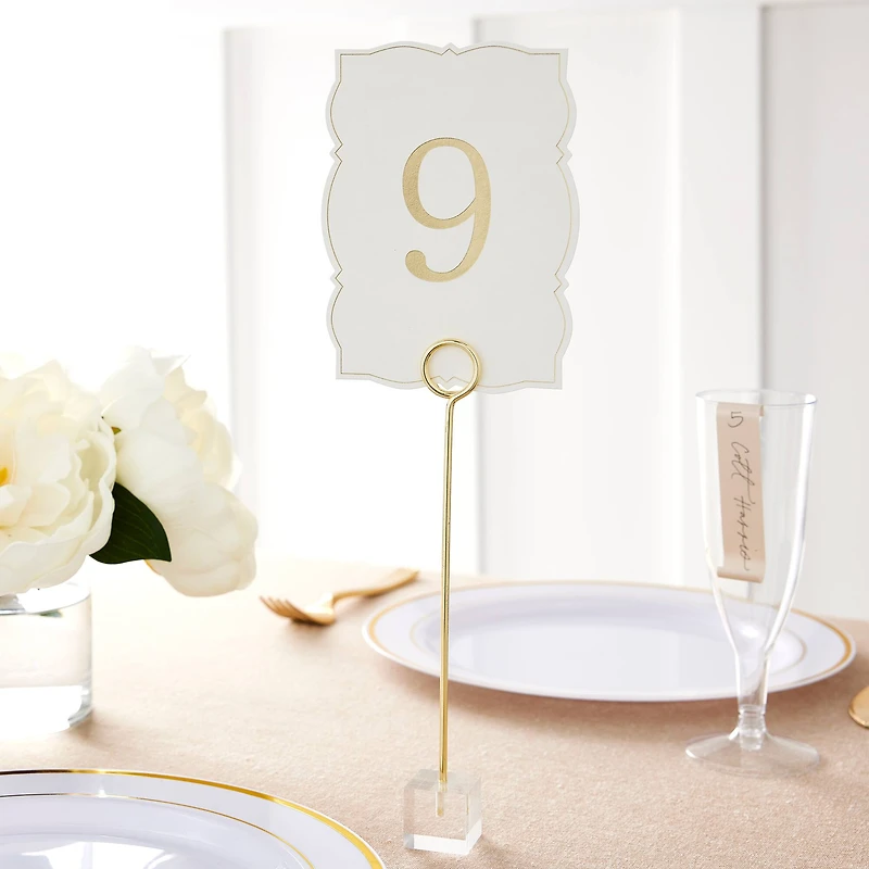 1-25 Ornate Gold Table Numbers by Celebrate It™