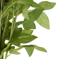 35" White Sweet Pea Artificial Flower Stem, 12ct.