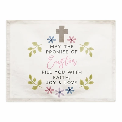 The Promise of Easter 14" x 18" Cotton Twill Placemat