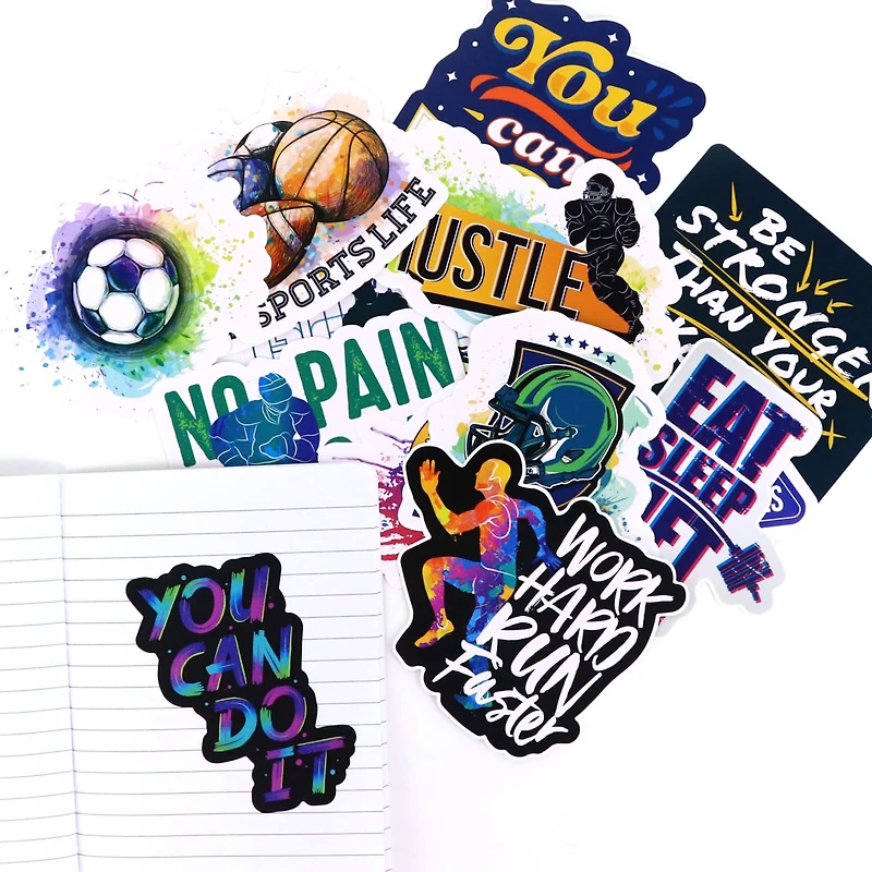 Sports Vinyl Die Cut Stickers by Recollections™