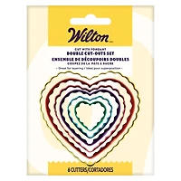 Wilton® Heart-Shaped Fondant Cut-Out Set