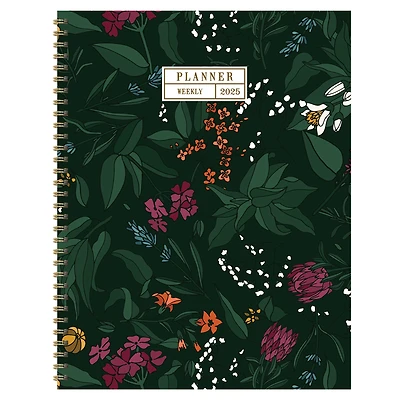TF Publishing 2025 Large Garden Manor Weekly Monthly Spiral Planner