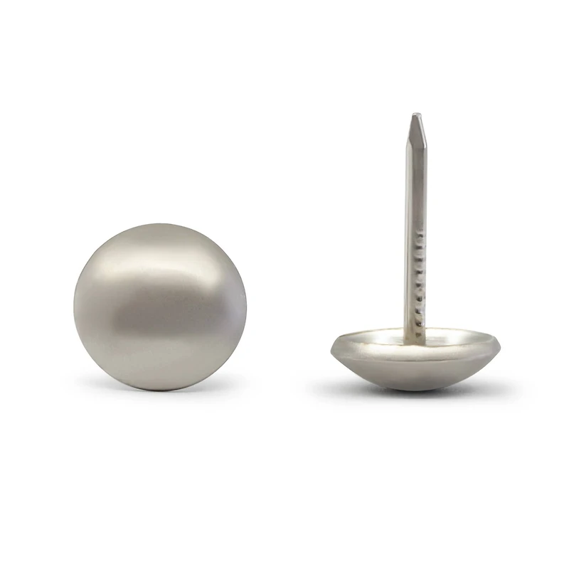 Dritz® Home 7/16" Brushed Nickel Smooth Decorative Nails, 300ct.