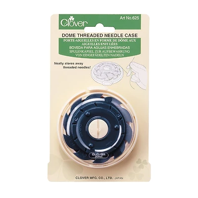 Clover 3" Dome Threaded Needle Case