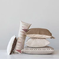 Hello Honey® 26" Christmas Tree Cotton Printed Lumbar Pillow with Insert