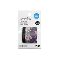 Dark Floral Washi Tape Set by Recollections™