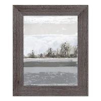 Abstract Landscape & Tranquil Water 11" x 14" Western Framed Print