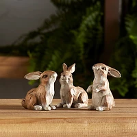 Rabbit Figurine Set, 6ct.
