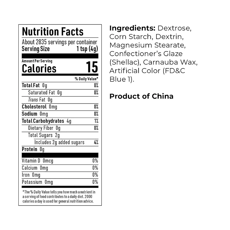 AC Food Crafting Stegosaurus Dino Bulk Polished Pressed Candy Sprinkles, 25lb.