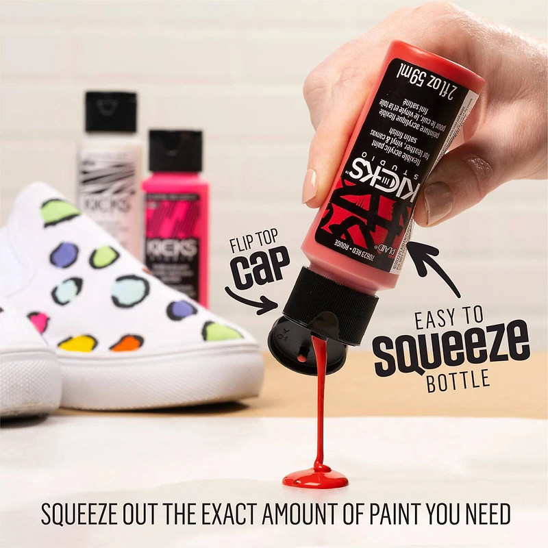 Kicks™ Studio Flexible Acrylic Paint Set