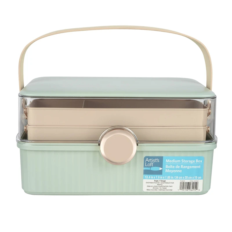 Medium Sage Storage Box by Artist's Loft®