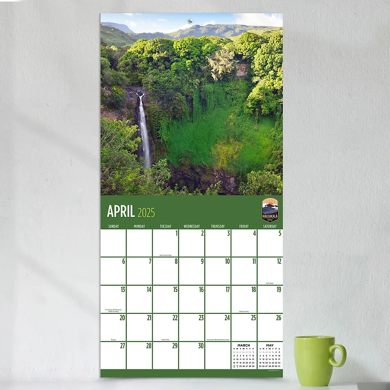 TF Publishing 2025 National Parks Wall Calendar