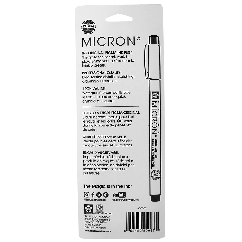 Pigma® Micron® 3 Pen Set