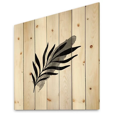 Designart - Abstract Tropical Leaf I