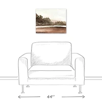 Warm Countryside 20" x 16" Canvas Wall Art