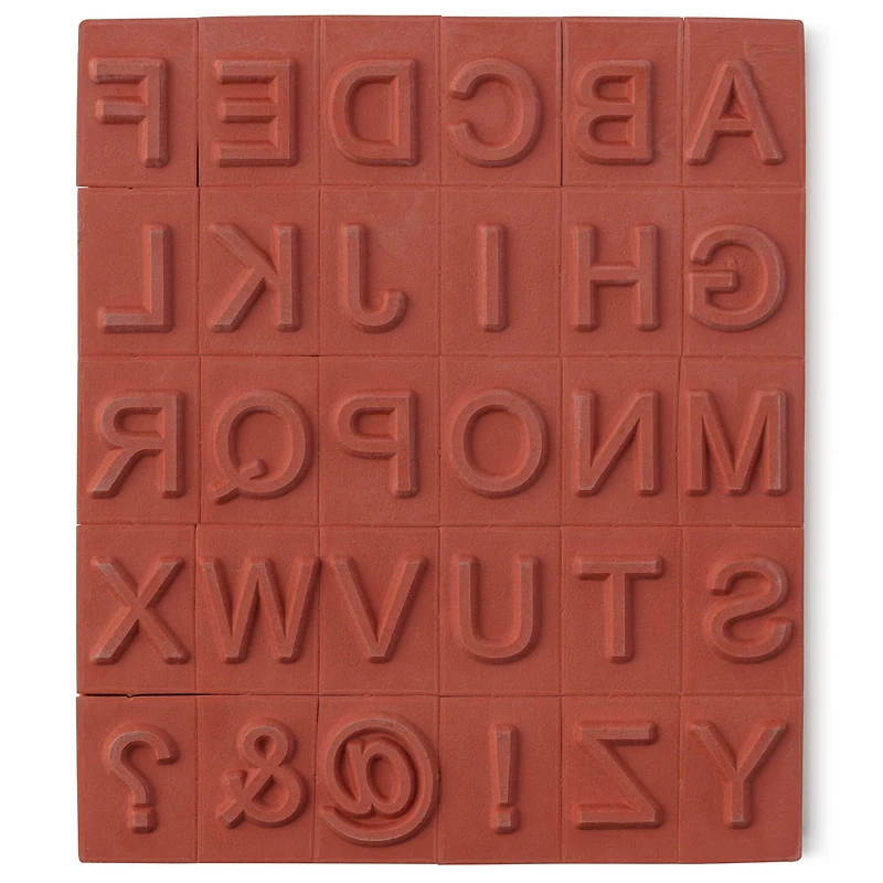 Upper Case Alphabet Wood Stamp Kit by Recollections™