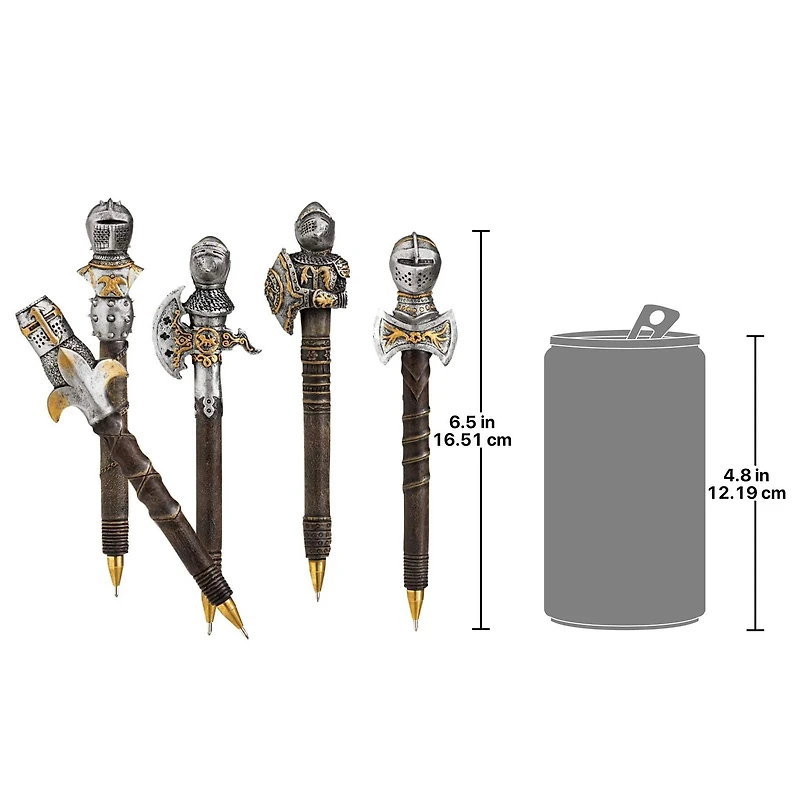 Knights of the Realm Battle Armor Pen Collection Set