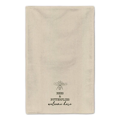 Bees & Butterflies Welcome Tea Towel Set