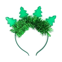 Green Light Up Christmas Tree Headband by Celebrate It™