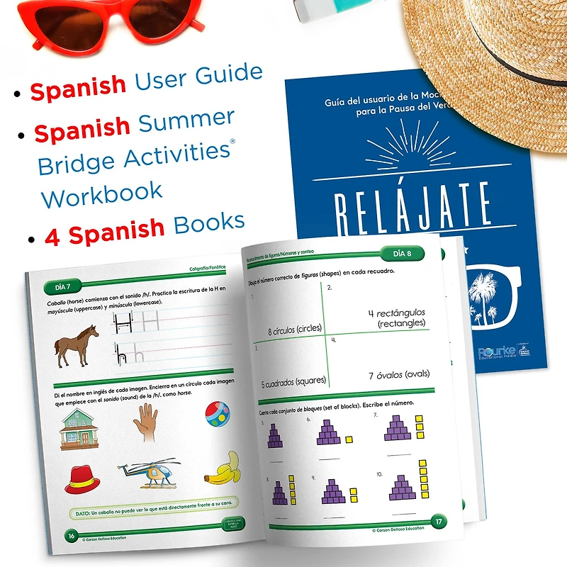 Summer Bridge Activities Summer Bridge Spanish Backpack, Grade K-1
