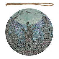 8" Graveyard Round Wood Plaque Diamond Art Kit by Make Market®