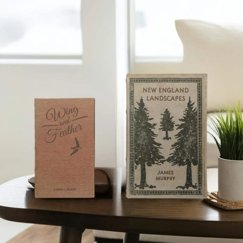 Hello Honey® New England Landscapes Storage Book Box Set