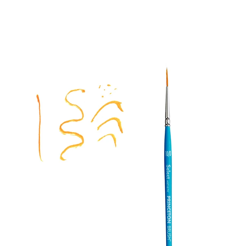 Princeton™ Select™ Artiste Series 3750 Short Handle Script Liner Brush