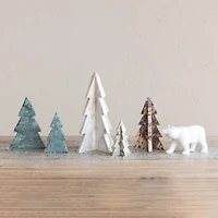 Hello Honey® 5" Mint Chocolate Interlocking Marble Tree Décor