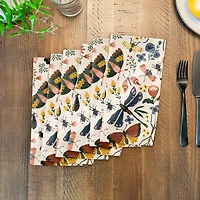 Bug Collection 10" x 10" Cotton Twill Napkin